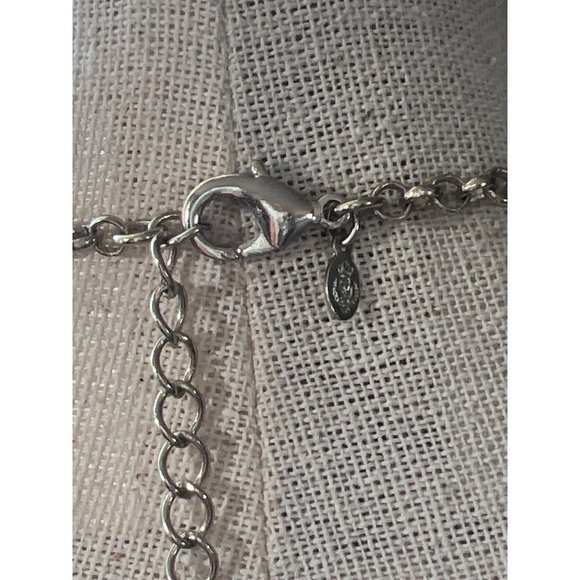 Premier Designs Sparkling Orange & Amber Necklace -- 16" - Picture 3 of 9